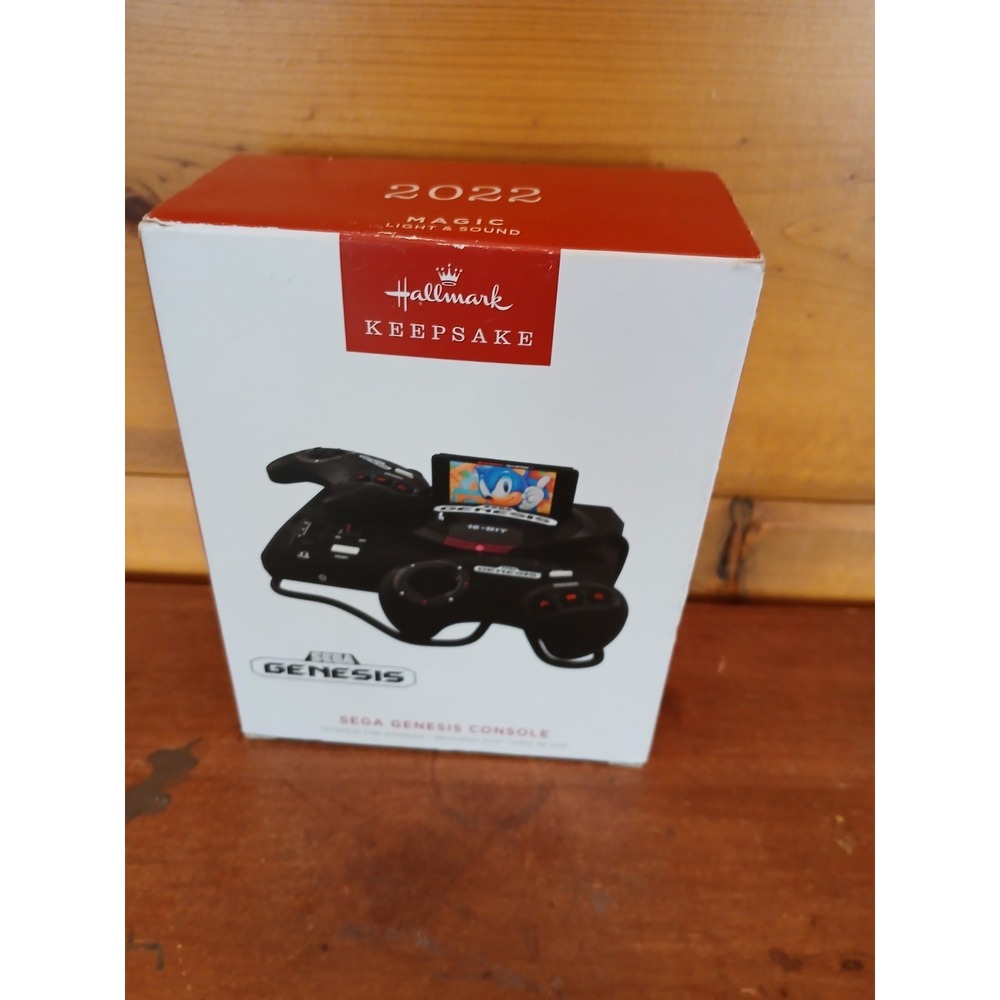 2022 Hallmark Keepsake SEGA Genesis Console‎ NIB B2